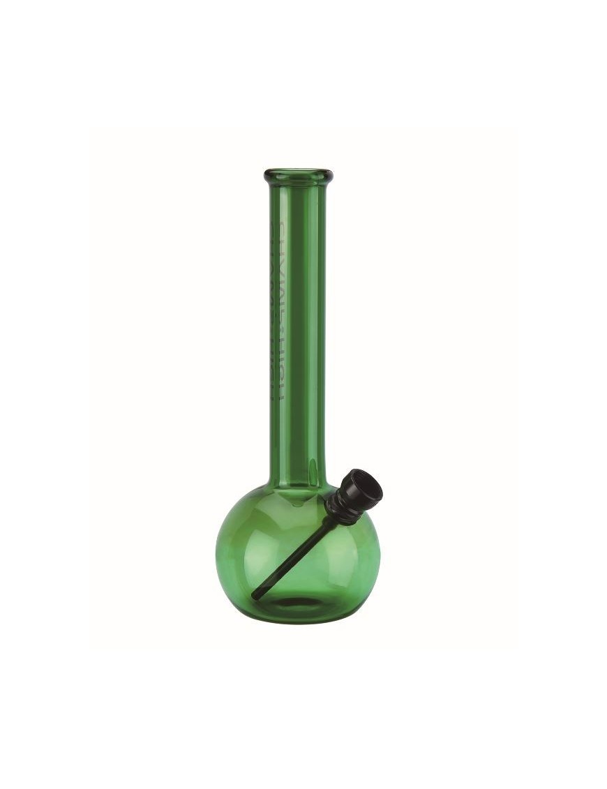 Bong Round Glass 20cm Verde