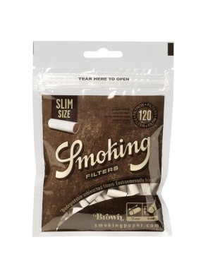 Smoking Filtros Brown Slim