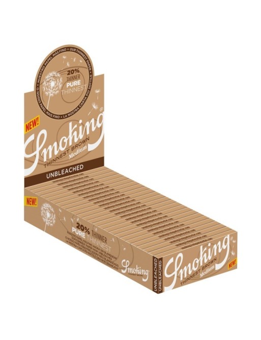 Smoking Thinnest Brown 1 1/4