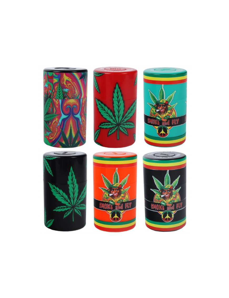 Latas de Plástico Sellado Latas de Plástico Sellado