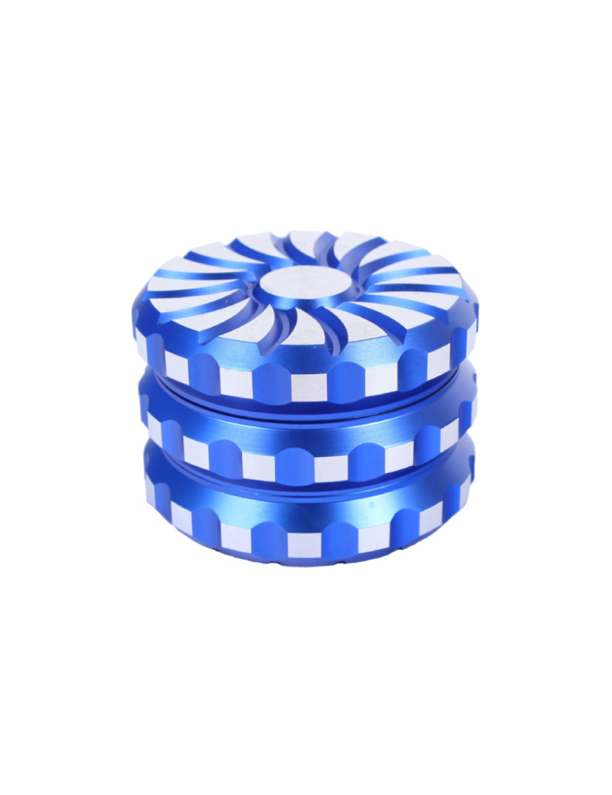 Grinder Sun Aluminio Plata/Azul Triple Grinder Sun Aluminio Plata/Azul Triple