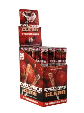 Cyclones Clear Cone Strawberry