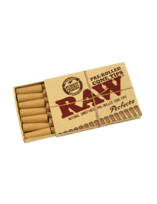 Raw Pre-rolled Cone Tips