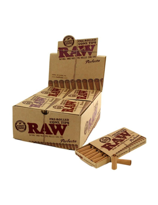 Raw Pre-rolled Cone Tips