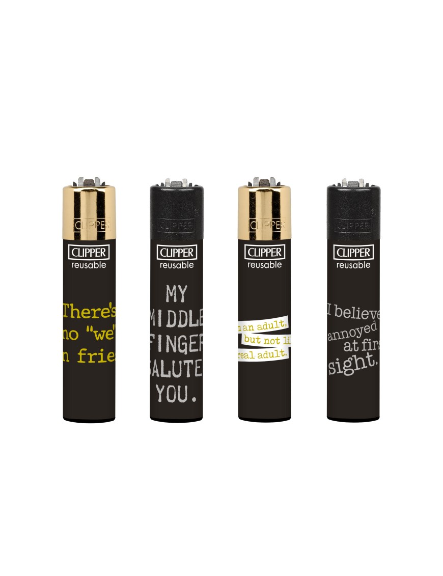 Encendedor Clipper CP11 Anoying Quotes