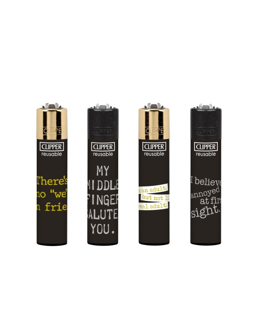 Encendedor Clipper CP11 Anoying Quotes