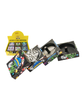 Grinder Half Baked The Cube Cuádruple