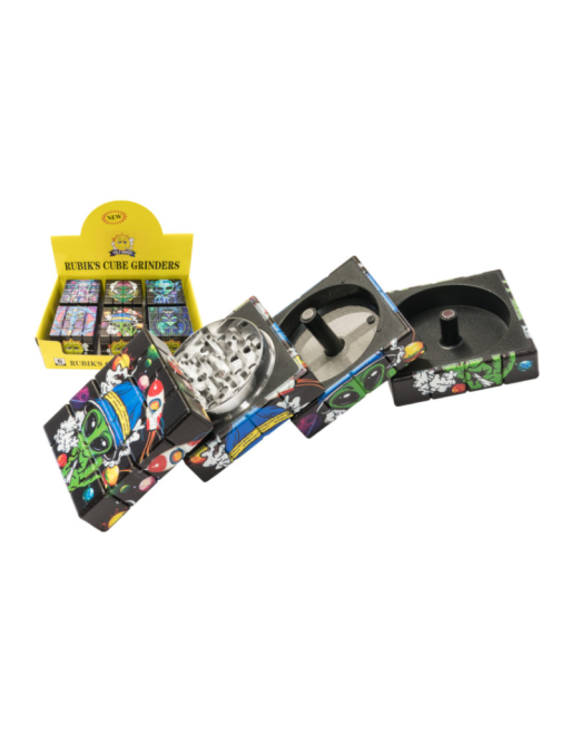 Grinder Half Baked The Cube Cuádruple