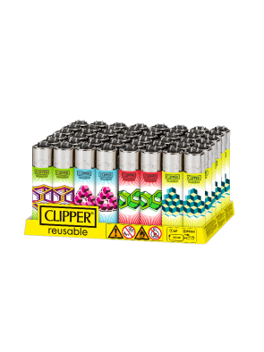 Encendedor Clipper Optic Ilusions