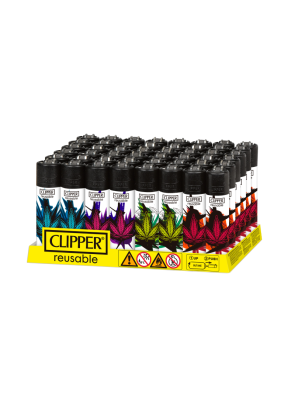 Encendedor Clipper Artistic Leaves