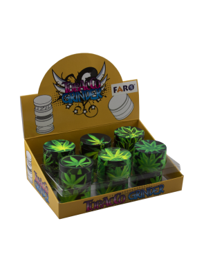 Grinder Glowdark Leaf 4 Partes