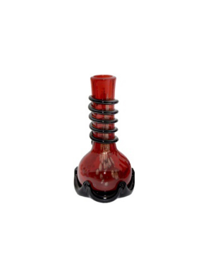 Bong Softglass Rojo 19 cm