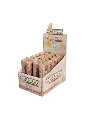 Kush Pre-rolled Paper Cones Unbleached 1 1/4