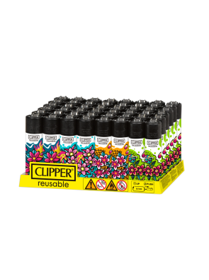 Encendedor Clipper Cp11 Planet Flowers