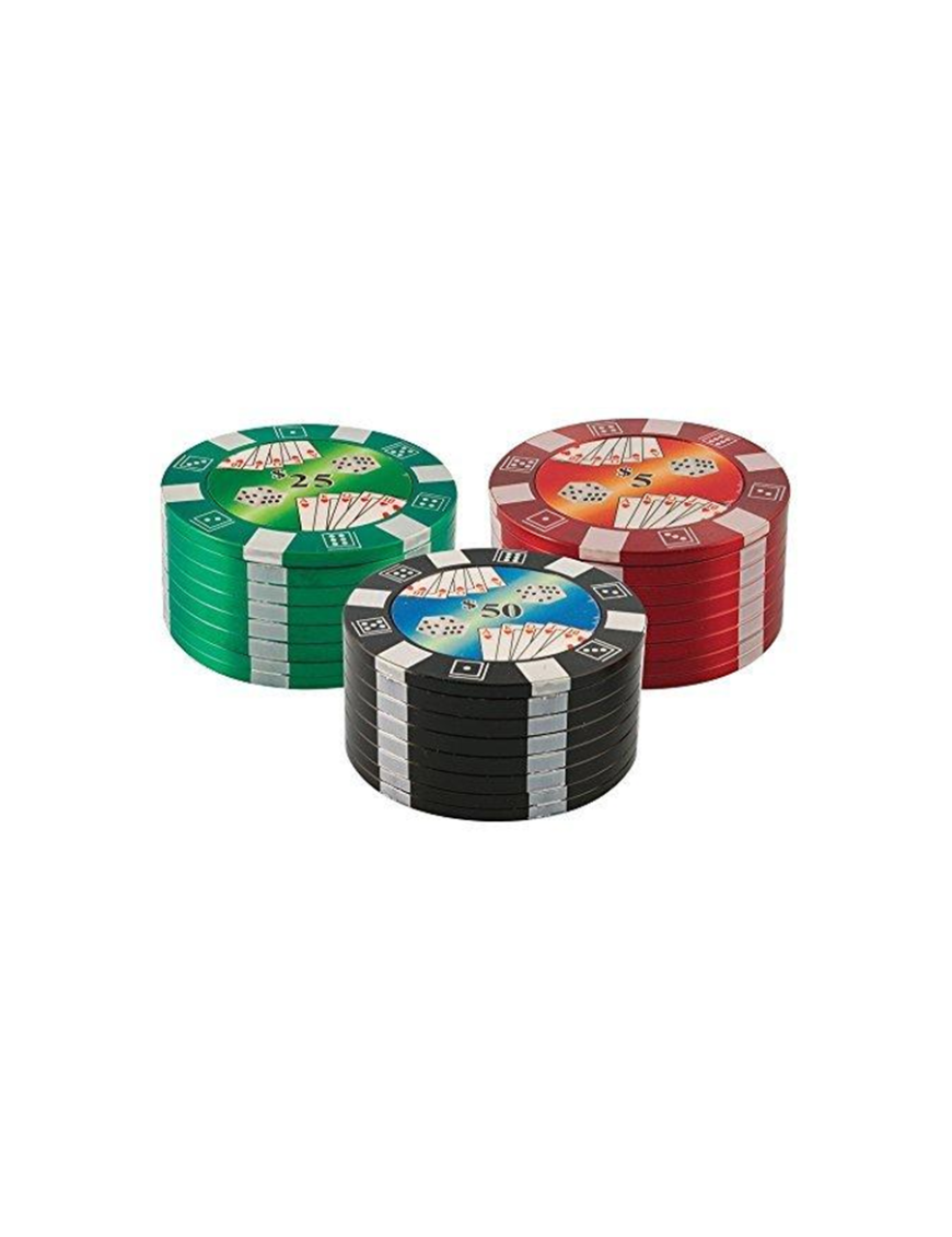 Grinder Set Metal Trio Poker 3 Partes