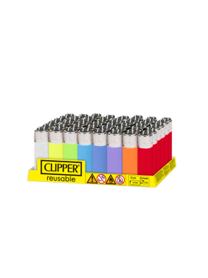 Encendedor Clipper CP12 Pocket Translúcidos