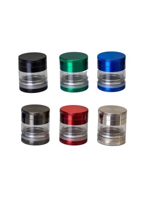 Grinder Transparente Triple