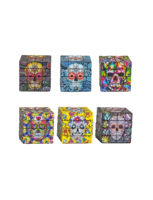 Grinder Cubic Shape Skull 4 Partes