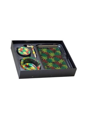 Gift Box Leaf Design