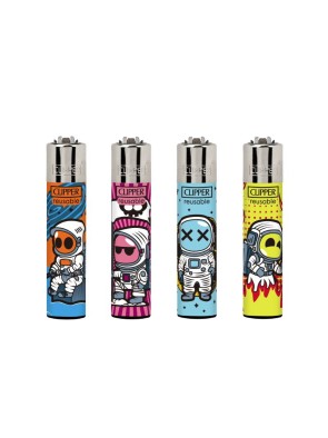 Encendedor Clipper Funny Astronauts