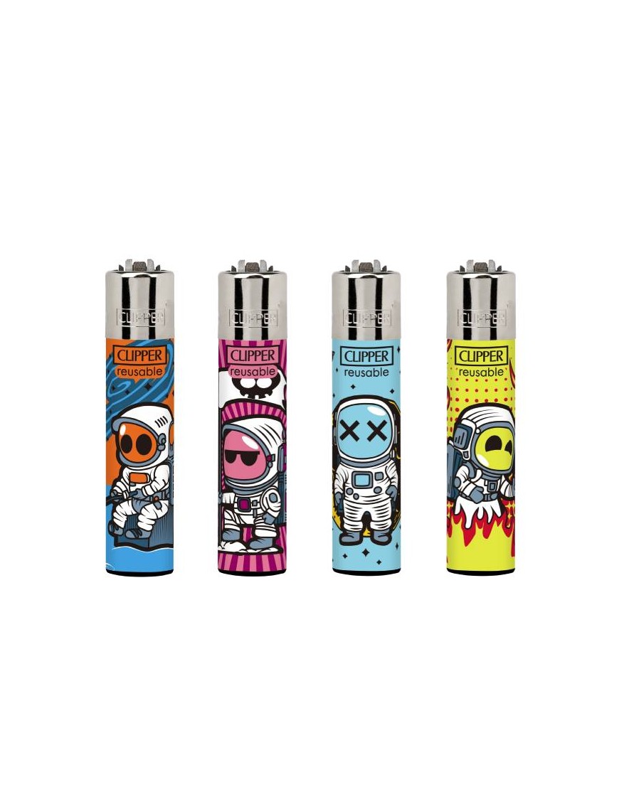 Encendedor Clipper Funny Astronauts