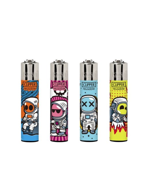 Encendedor Clipper Funny Astronauts