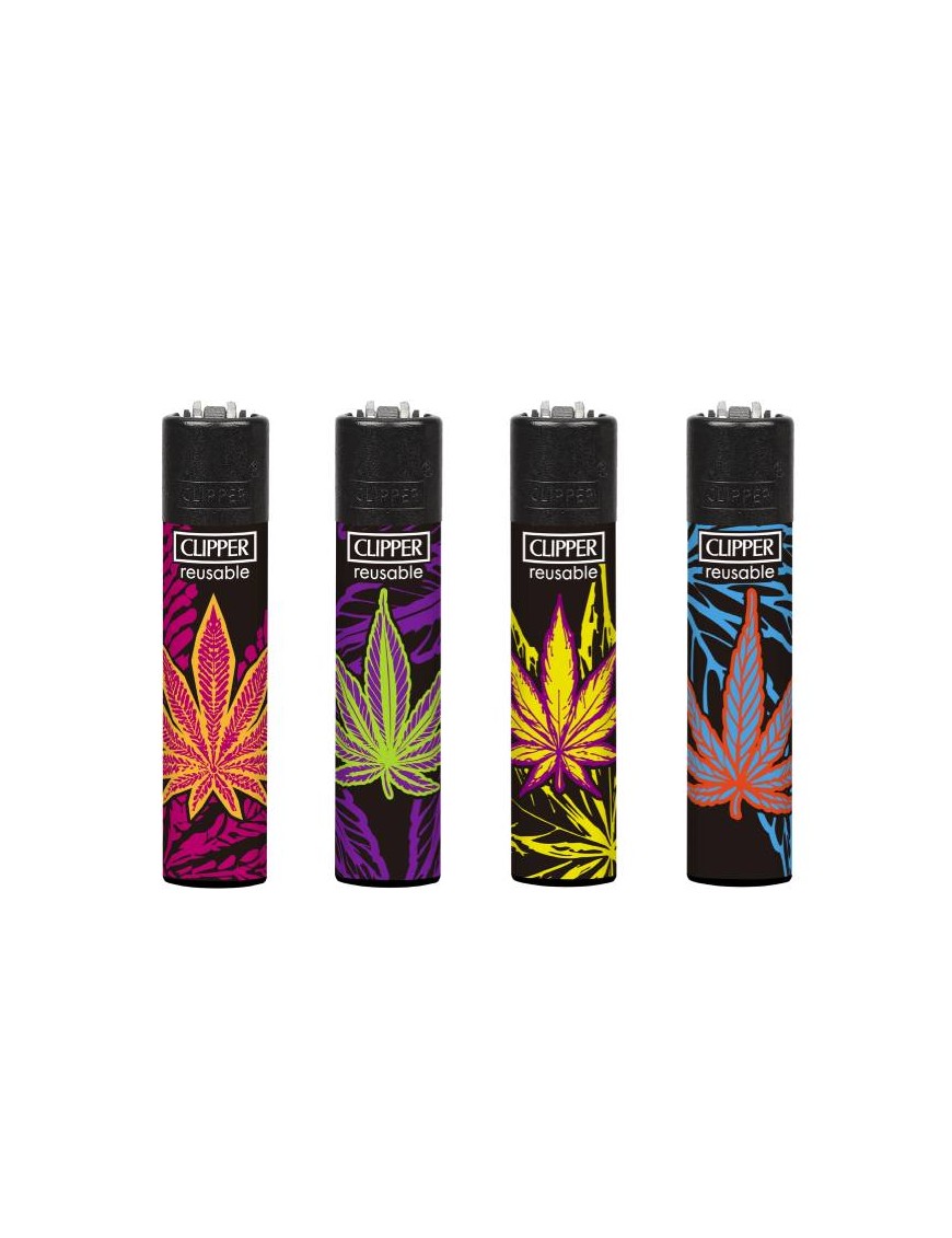 Encendedor Clipper Psycho Weed