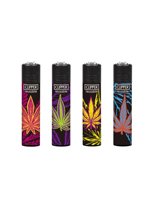 Encendedor Clipper Psycho Weed