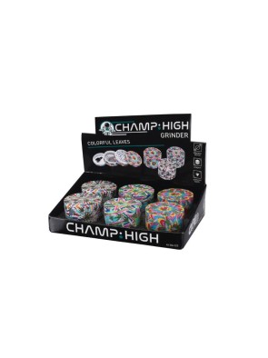 Grinder Champ High Hojas Multicolor 4 Partes