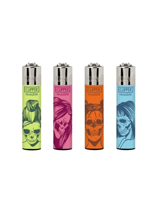 Encendedor Clipper Bone Chic