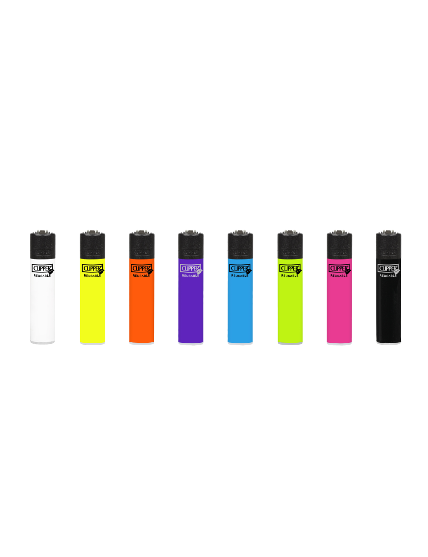 Encendedor Clipper CP22 Solid Fluo