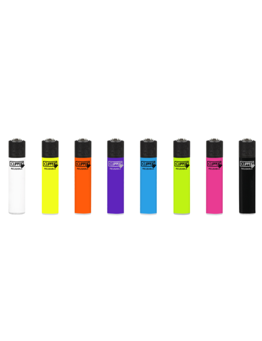 Encendedor Clipper CP22 Solid Fluo
