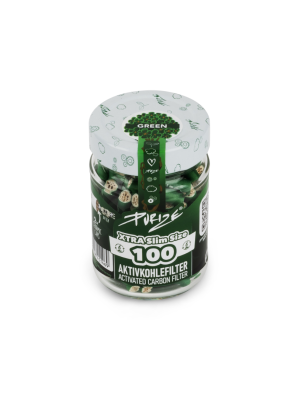 Filtros Purize Carbón Activado Xtra Slim Green 100