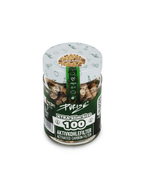 Filtros Purize Carbón Activado Xtra Slim Organic
