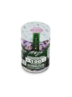 Filtros Purize Carbón Activado Xtra Slim Lila