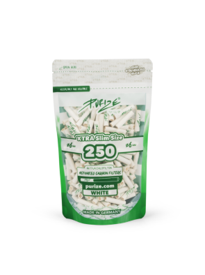 Filtros Purize Carbón Activado Xtra Slim White