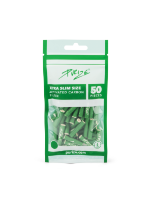 Filtros Purize Carbón Activado Xtra Slim Green