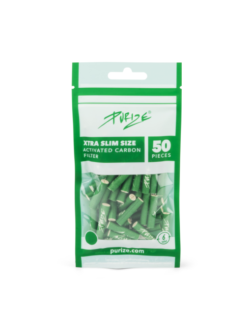 Filtros Purize Carbón Activado Xtra Slim Green