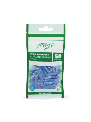 Filtros Purize Carbón Activado Xtra Slim Blue
