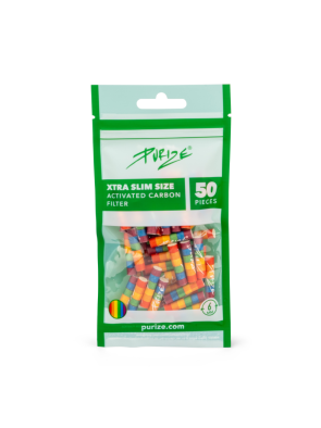 Filtros Purize Carbón Activado Xtra Slim All Colours