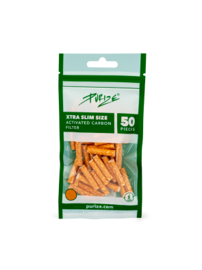 Filtros Purize Carbón Activado Xtra Slim Orange