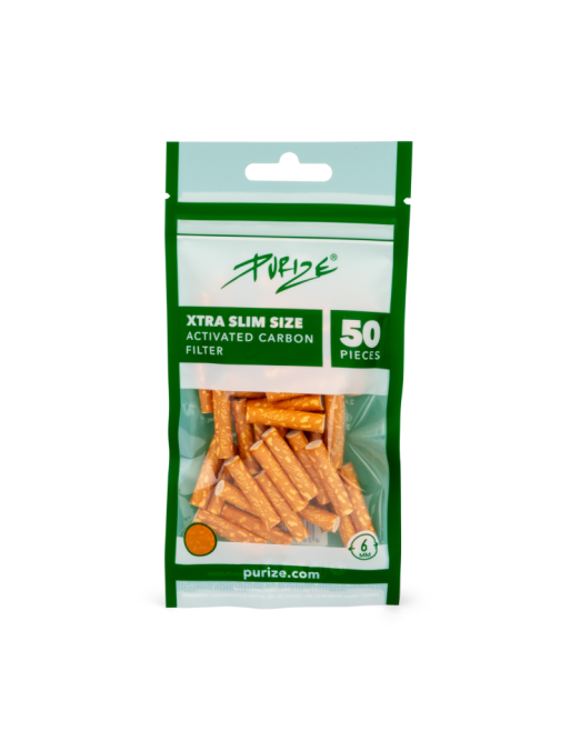 Filtros Purize Carbón Activado Xtra Slim Orange