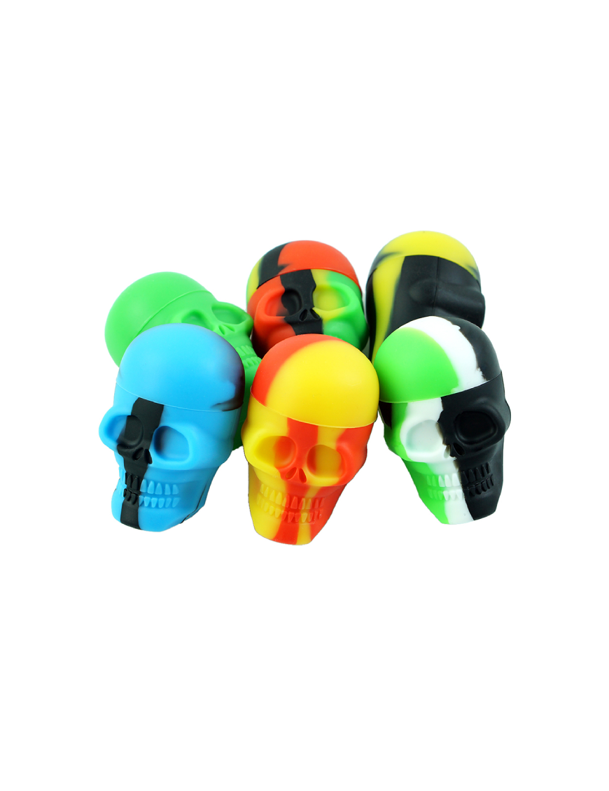 Botes Silicona Calavera 15 ml