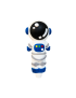 Pipa Cristal y Silicona Astronauta 11 cm