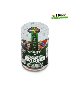 Filtros Purize Carbón Activado Xtra Slim Rainbow