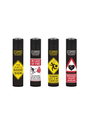 Encendedor Clipper Funny Signs