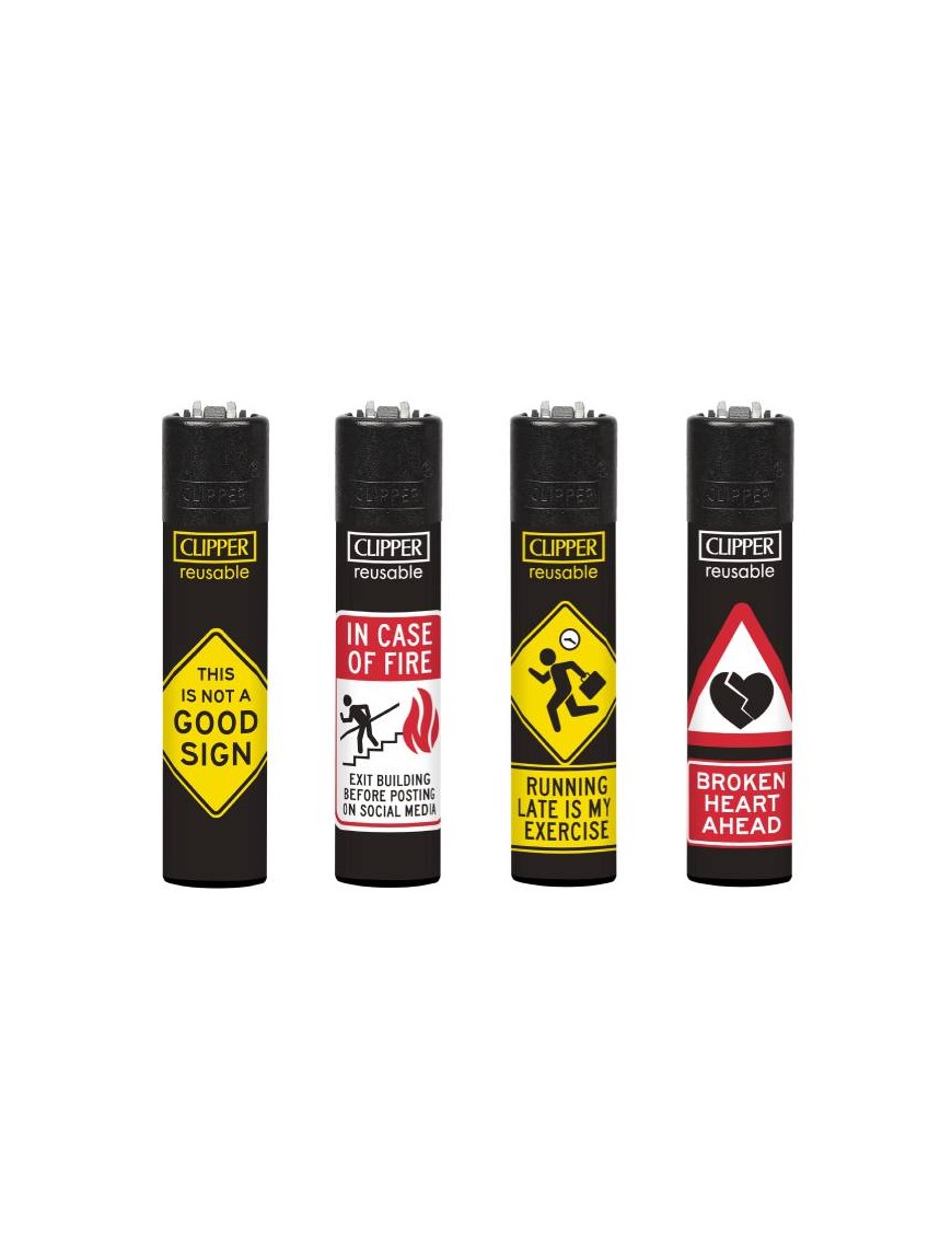 Encendedor Clipper Funny Signs