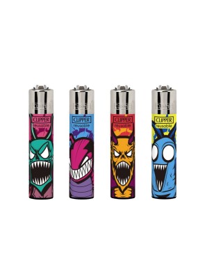 Encendedor Clipper Monsters 4