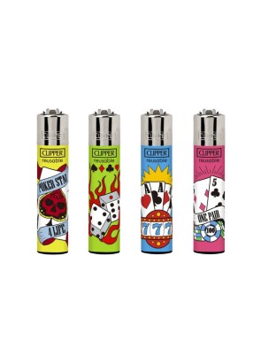 Encendedor Clipper Poker Games 1