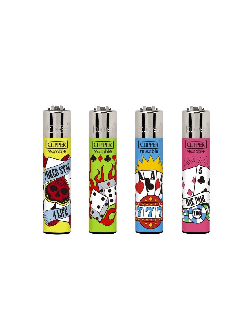 Encendedor Clipper Poker Games 1